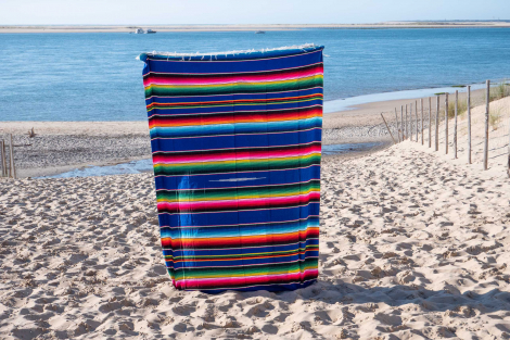 Mexican Blanket or Sarape - Sundown