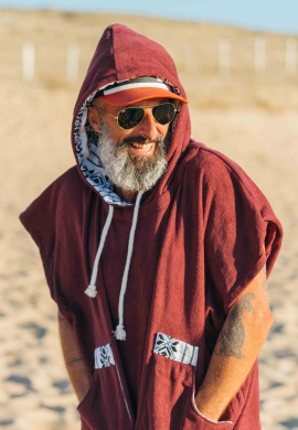 adult surf poncho