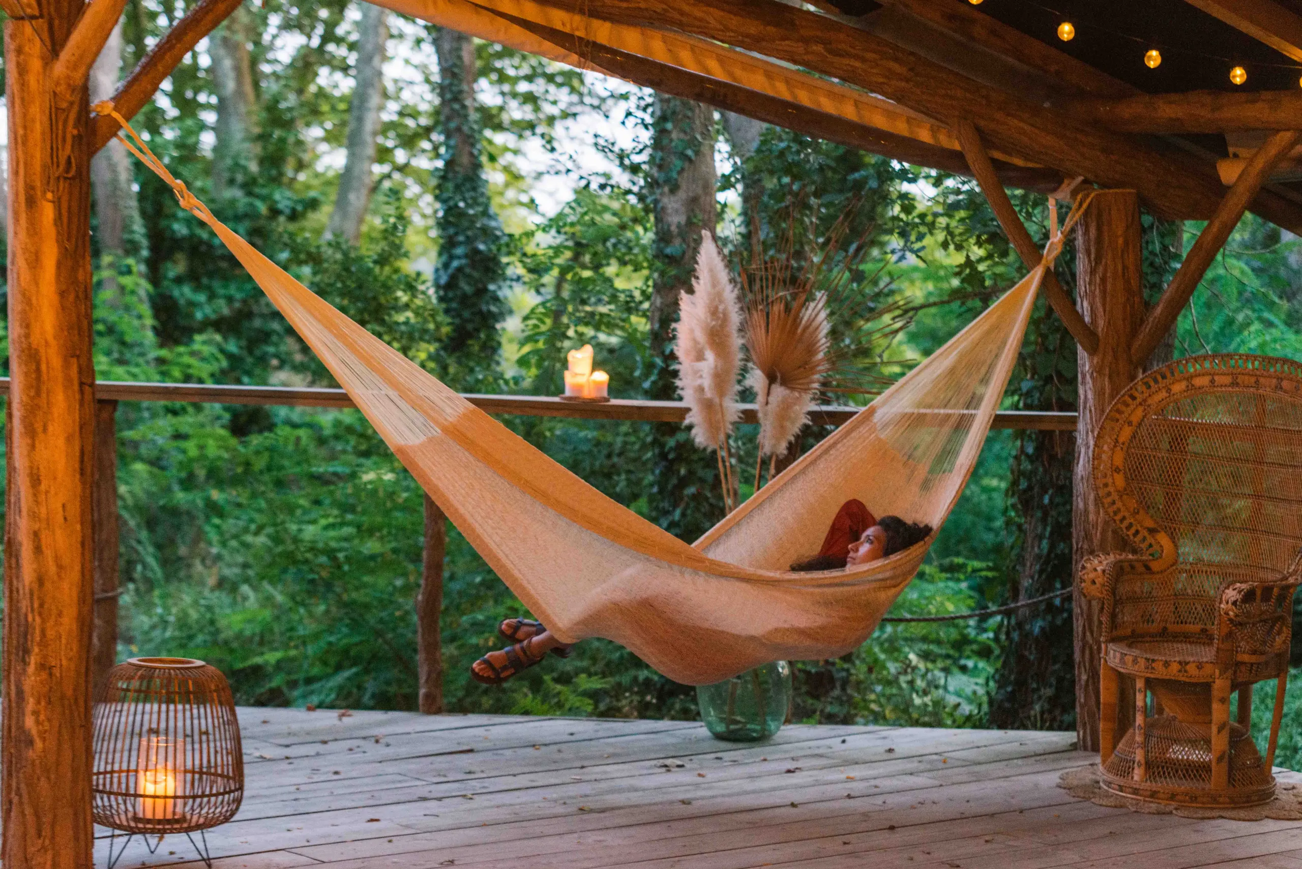 Natural 100 Cotton Hammock Mayan Tradition Pakal Designs