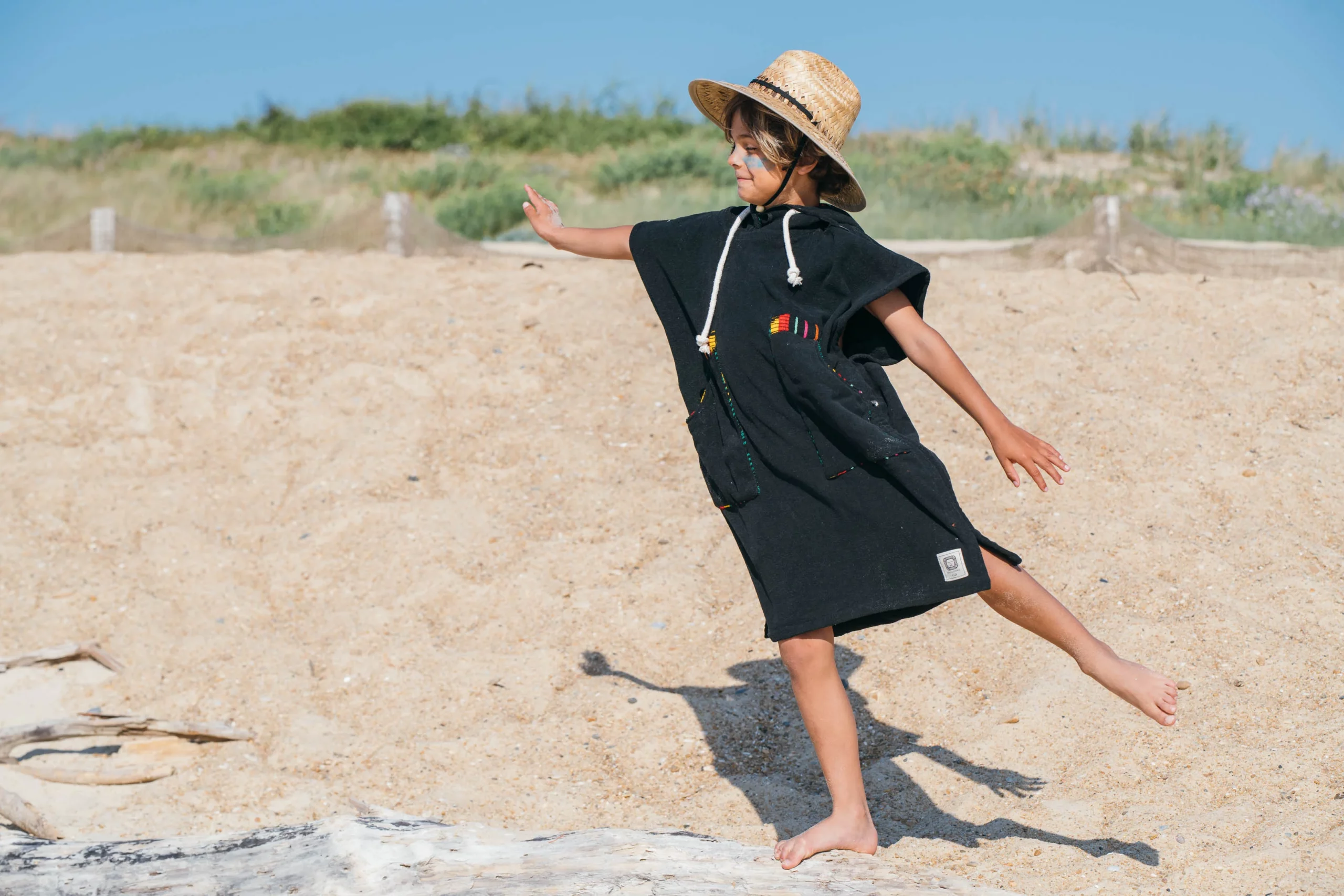 Pakal-2026-compressé-@JérémieGabrien-29 Poncho de Surf Enfant Éponge Black Reggae