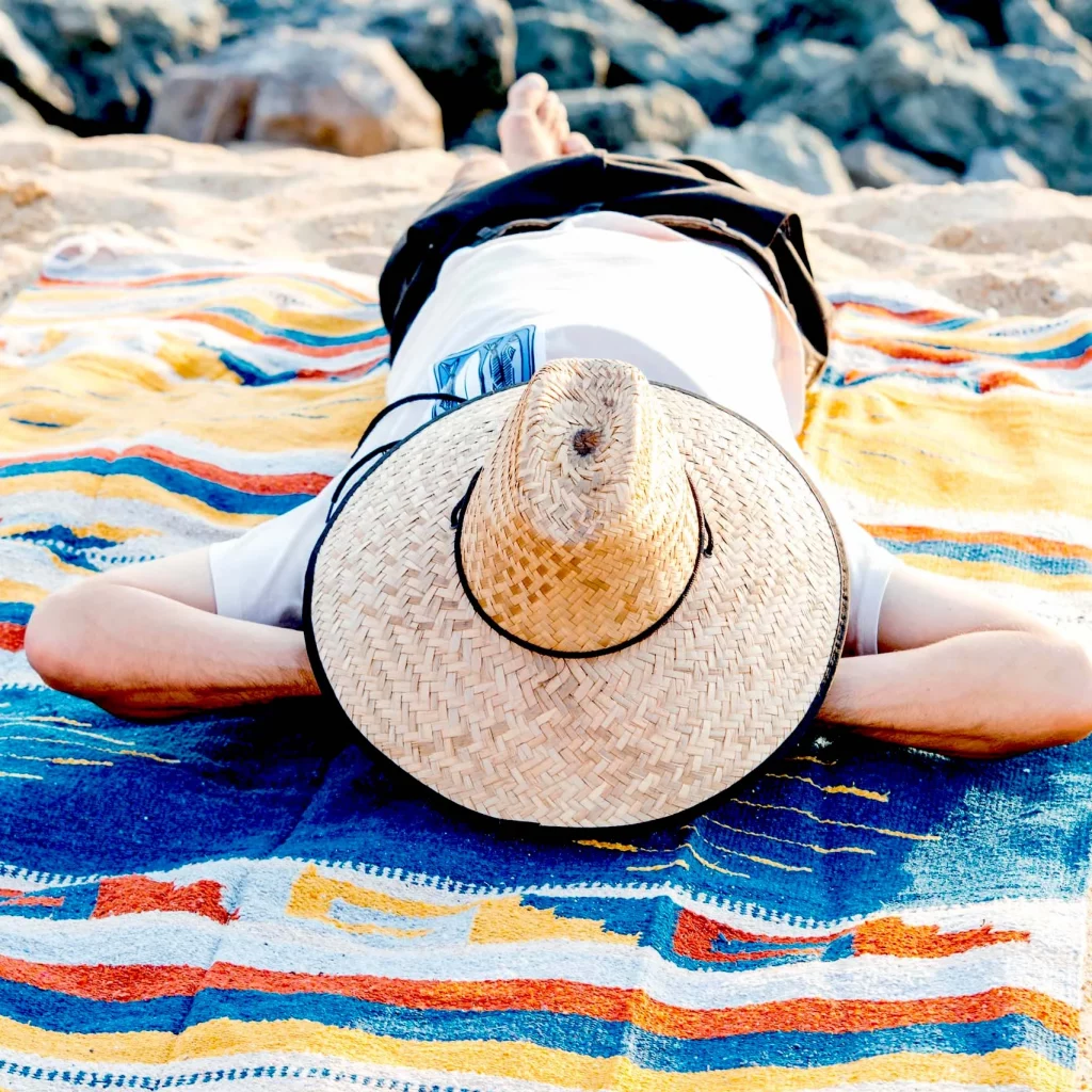 Navajo blanket Plaids et couvertures de plage faits main : textiles authentiques du monde entier