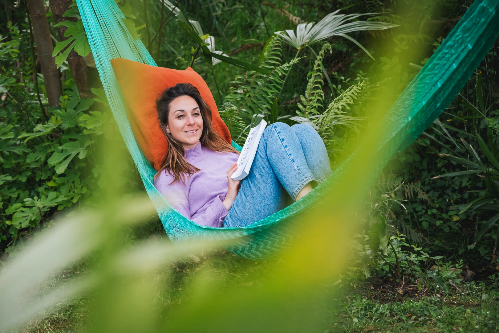 Pakal-Hamac-web-_JérémieGabrien-52 Hamac Maya Vert Menthe - Tissé dans le Yucatan