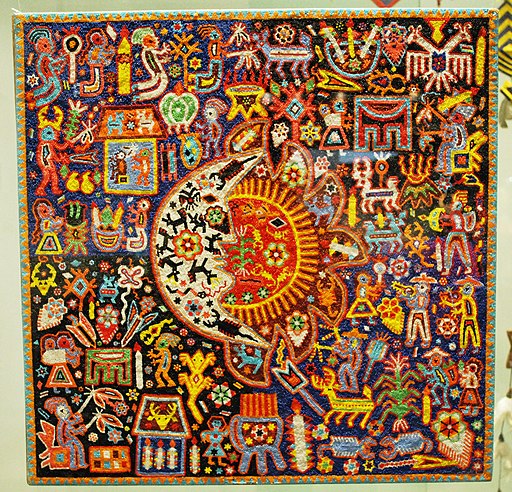 Huichol Handcraft Spiritual Art Mexico