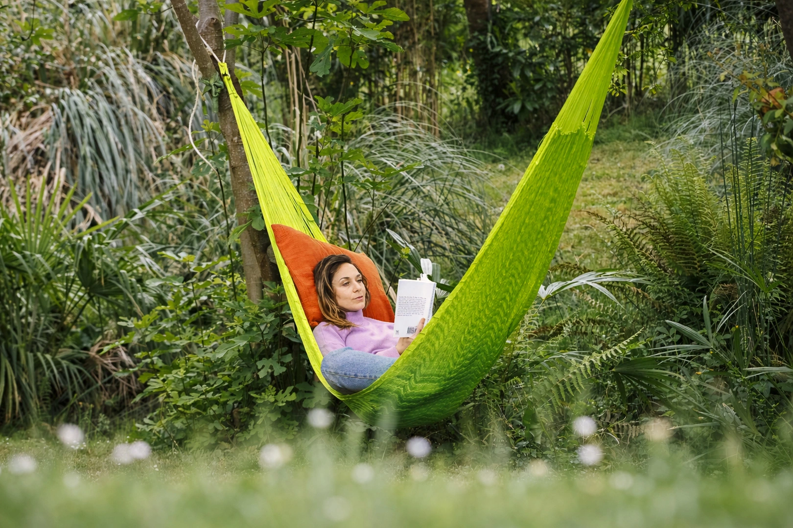 Apple-Green-Hammock-20 Apple green Mayan Hammock – Handwoven in Yucatan