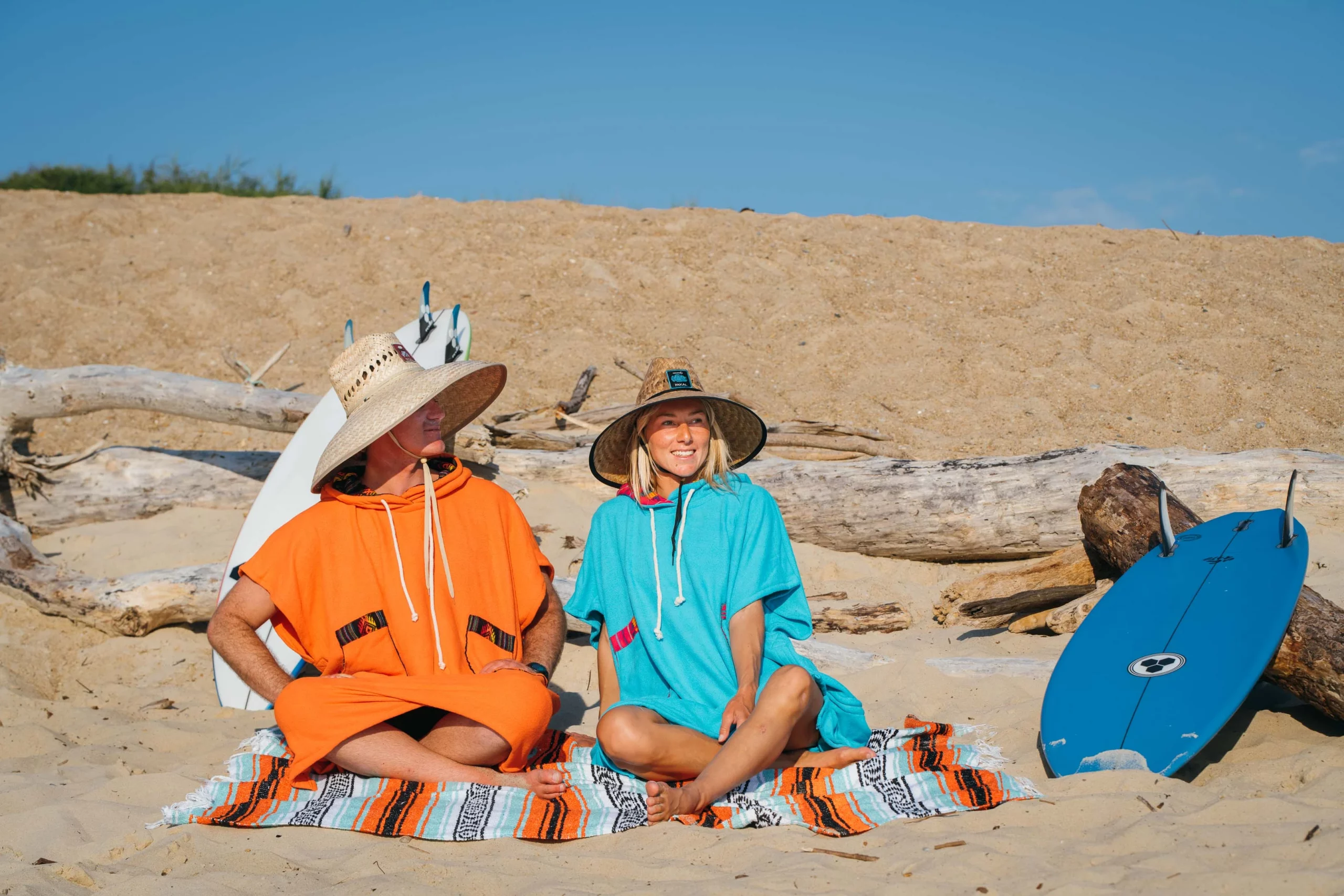 Pakal-2026-compressé-_JérémieGabrien-45 (1) Handmade Mexican Beach Blanket, Picnic Blanket or couch throw - Baja Sun